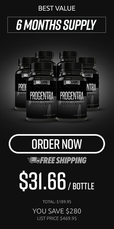 Six Month Supply Of Progentra Enhancement Supplements